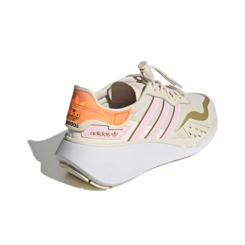 Adidas Choigo Beige Pink Orange Women's-3