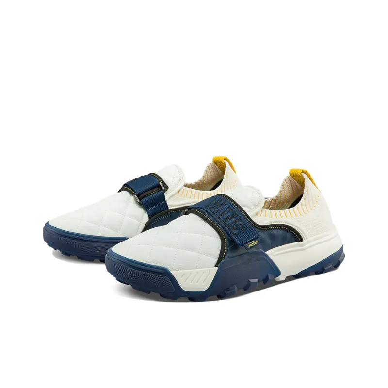 Vans Coast Cc Lightweight Shock Absorption Wear resistant Low Tops White Blue-1