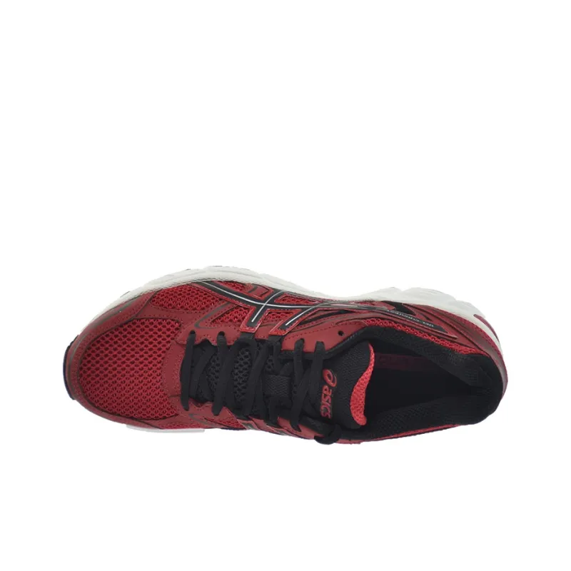 Asics Gel-Equation Breathable Lightweight Low-Top Running Shoes Men's Red Black-4