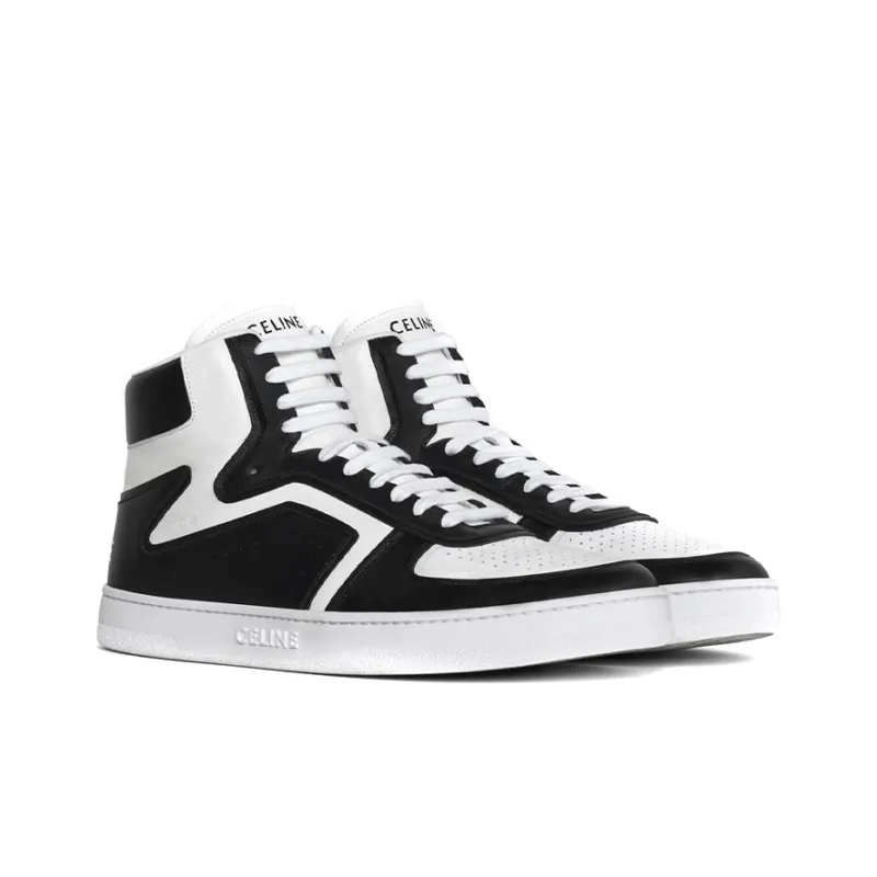 CELINE 'Z'Trainer CT 01 High Top Stylish Skateboarding Shoes Men's Black-2
