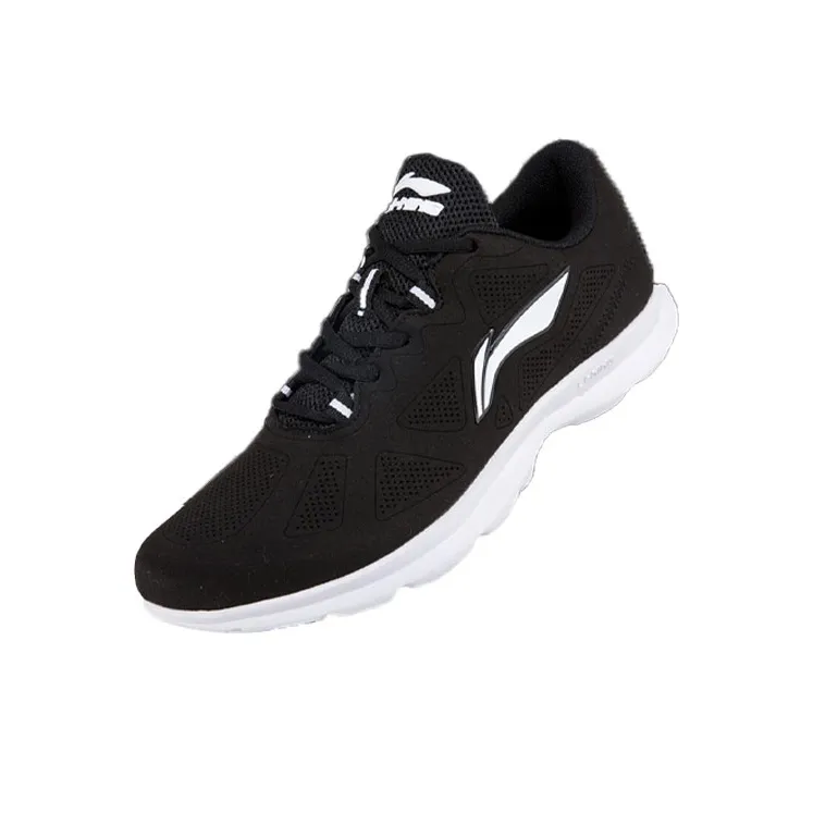 LiNing Cushioning, Slip Resistant, Abrasion Resistant, Lightweight Low Top Running Shoes Men's Standard Black-3