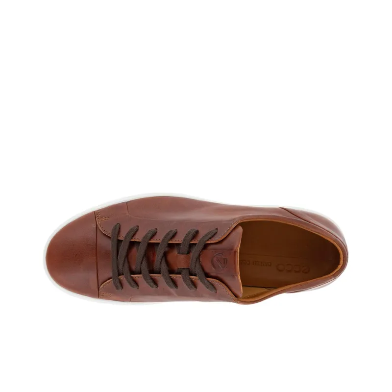 Ecco Soft Cool Low-Top Stylish Skateboarding Shoes Men's Brown-2