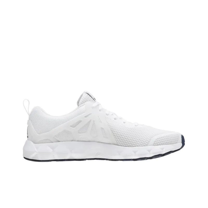 Reebok Hexaffect Run 5.0 Breathable Low-Top Running Shoes Men's White-1