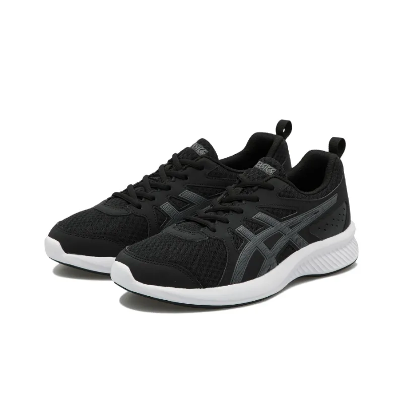 Asics Stormer Ls 2 Wear-Resistant Low-Top Running Shoes Men's Black-2