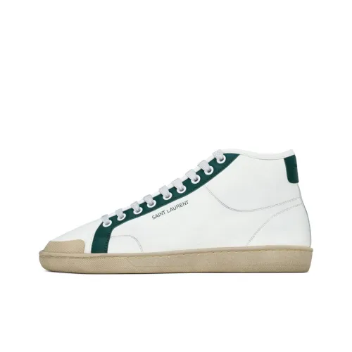 SAINT LAURENT SL39 High-top Lace-up Sneakers