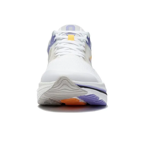 LiNing Furious Rider 6.0 Cushioning Anti Slip And Wear Resistant Support Reflective Low Top Running Shoes Men's White-3