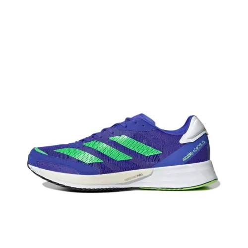 Adidas Adizero Adios 6 Running Shoes Men Low-Top Violet