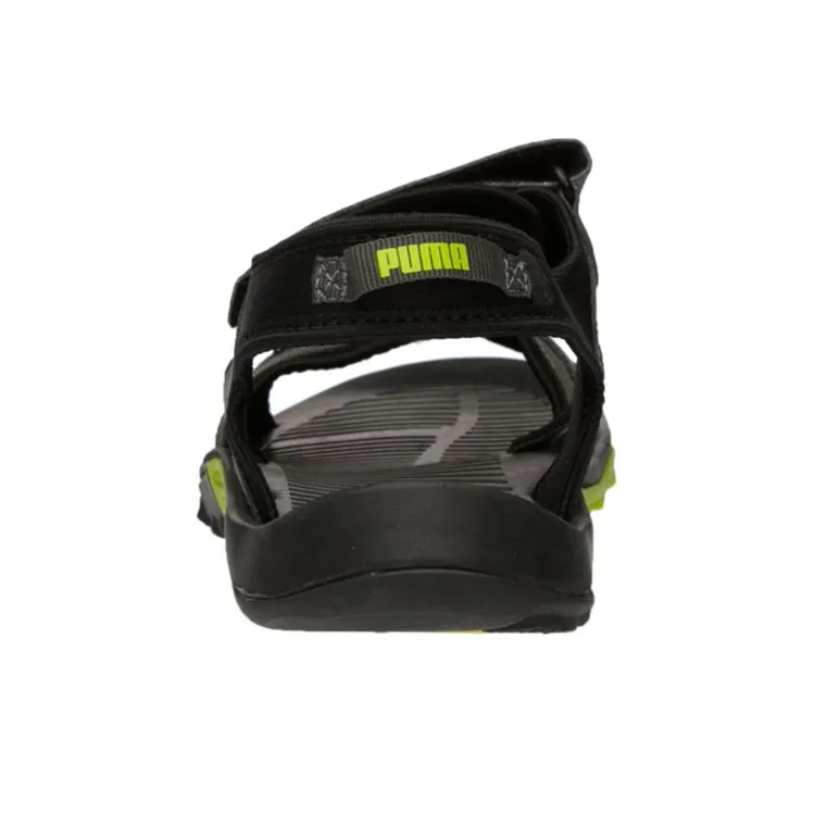 PUMA Nova Beach Sandals Unisex Gray/Green-3
