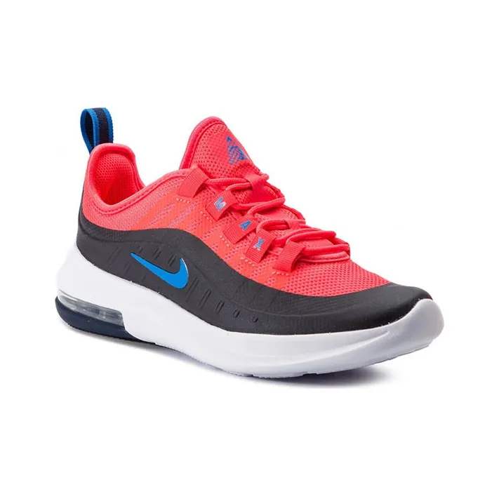 Nike Air Max Axis Cushioning Anti-Slip And Wear-Resistant Low-Top Casual Shoes GS Red Black-1