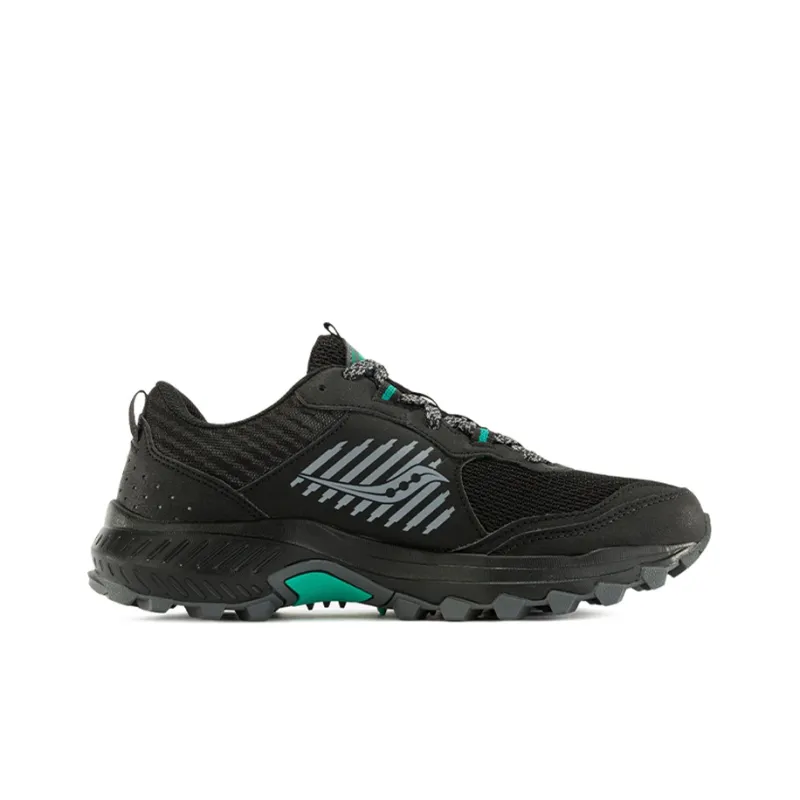 Saucony Excursion Running Shoes Women's Low-Top Black/Blue-1