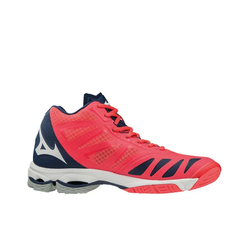 Mizuno Wave Lightning Z5 Running Shoes Unisex Mid-Top Red/Blue-1