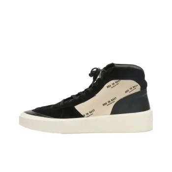 Fear Of God Strapless Skate Mid Stylish Skateboarding Shoes Men's Black White
