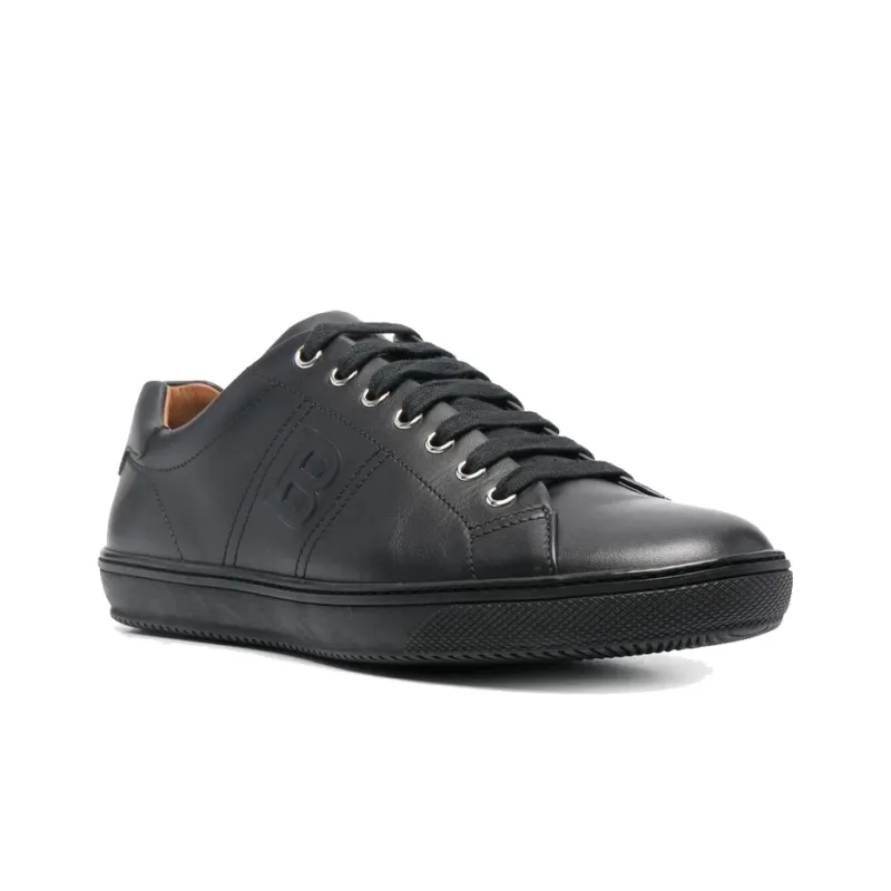 BALLY Skateboard Shoes Men Low Top Black-1