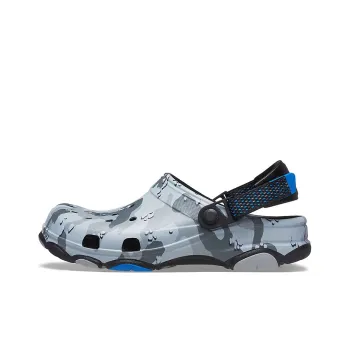 Crocs Classic Clog Desert Camouflage Outdoor Beach Unisex Black Gray Sandals