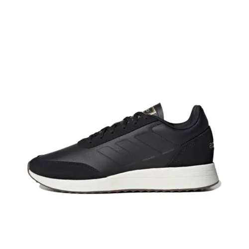 Adidas Neo Run 70S Running Shoes Men Low-Top Graphite Black