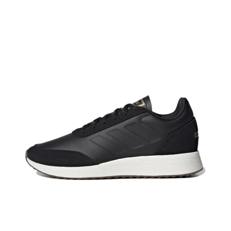 Adidas Neo Run 70S Anti Slip Wear Resistant Low Top Marathon Running Shoes Men's Graphite Black-0