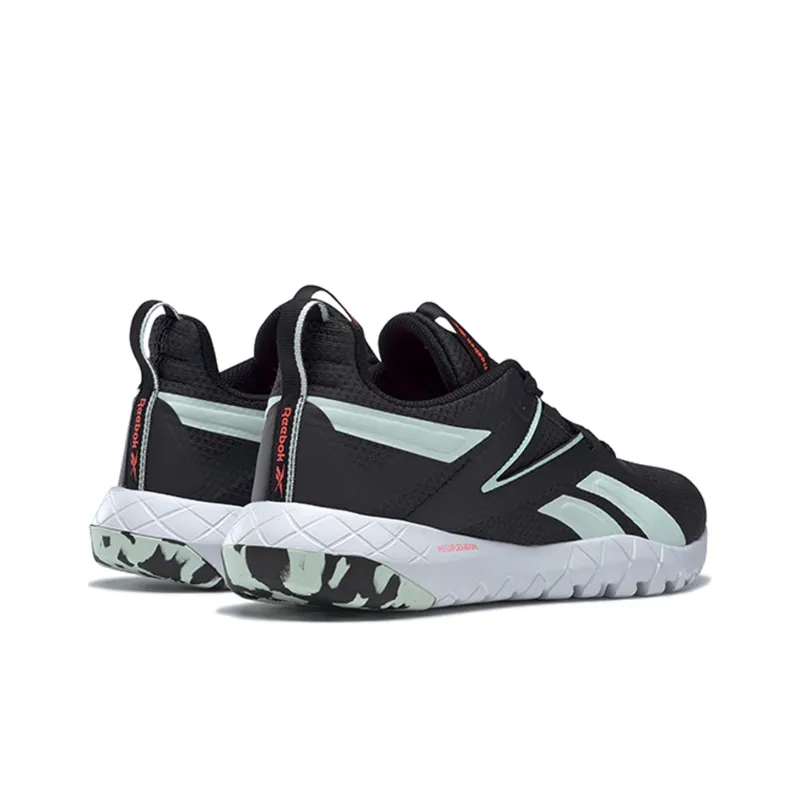 Reebok Mega Flexagon 'Black White Blue' Women's-4