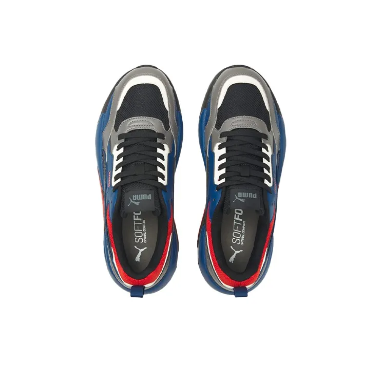 PUMA X Ray 2 Casual Shoes Men Low Top Gray/Black/Red/Blue-2