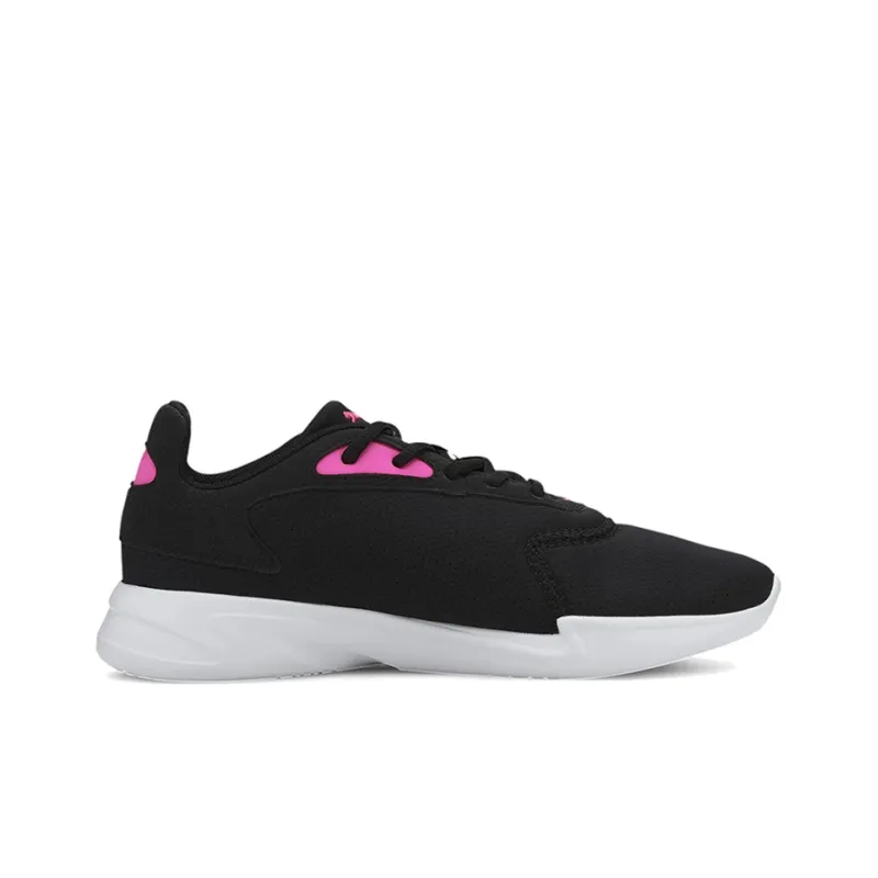 PUMA Jaro Neon Low Running Shoes Black/Pink/White Women's-1