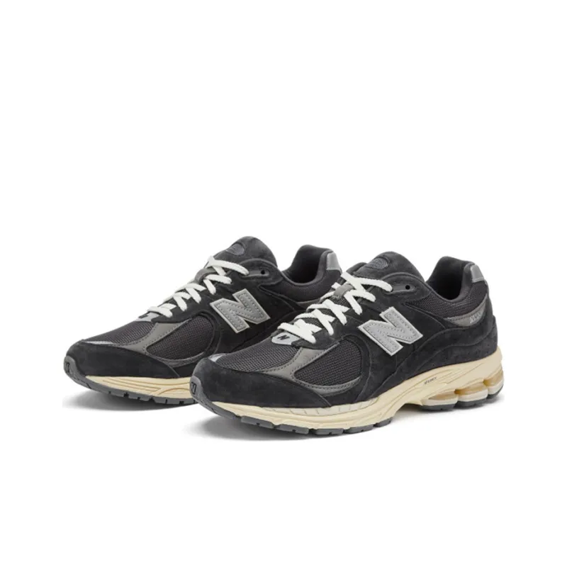 New Balance 2002R Black Dark Grey-1