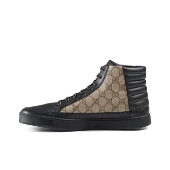 GUCCI Gg Supreme High 'Black Tan'