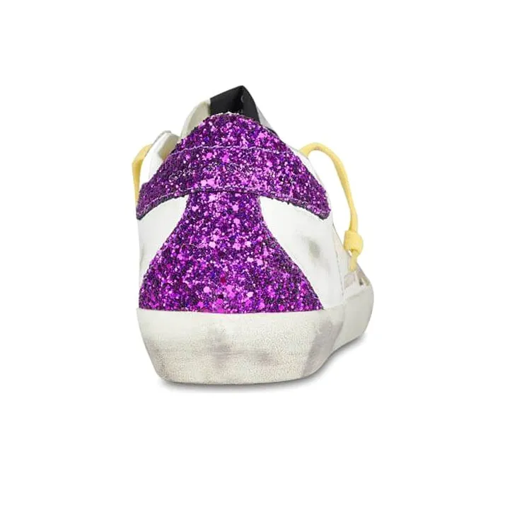 Golden Goose Super Star Stylish Skateboarding Shoes Women's White-3