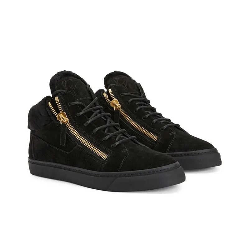 Giuseppe Zanotti Kriss Suede Mid top Sneakers Women's-2