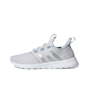 Adidas Cloudfoam Pure 2.0 Breathable Mid-Top Casual Shoes Women's Mist Gray