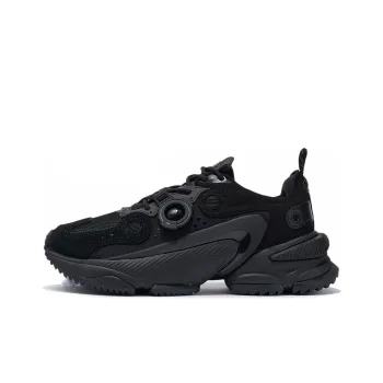 LiNing Nebula M1 Cushioning Breathable Warm Low Top Casual Shoes Women's Black