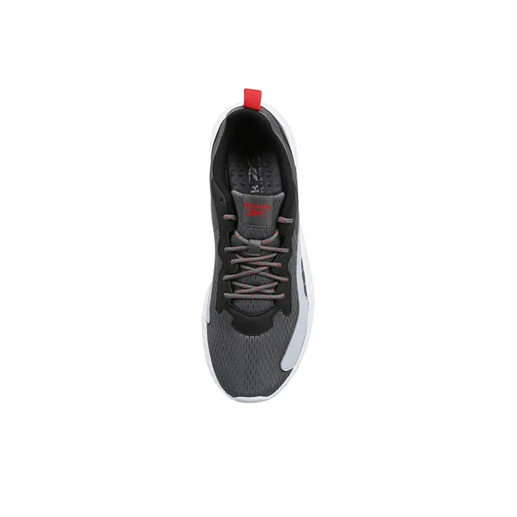 Reebok Off Roader Cushioning Anti-Slip And Wear-Resistant Low-Top Running Shoes Men's Gray White Red-3