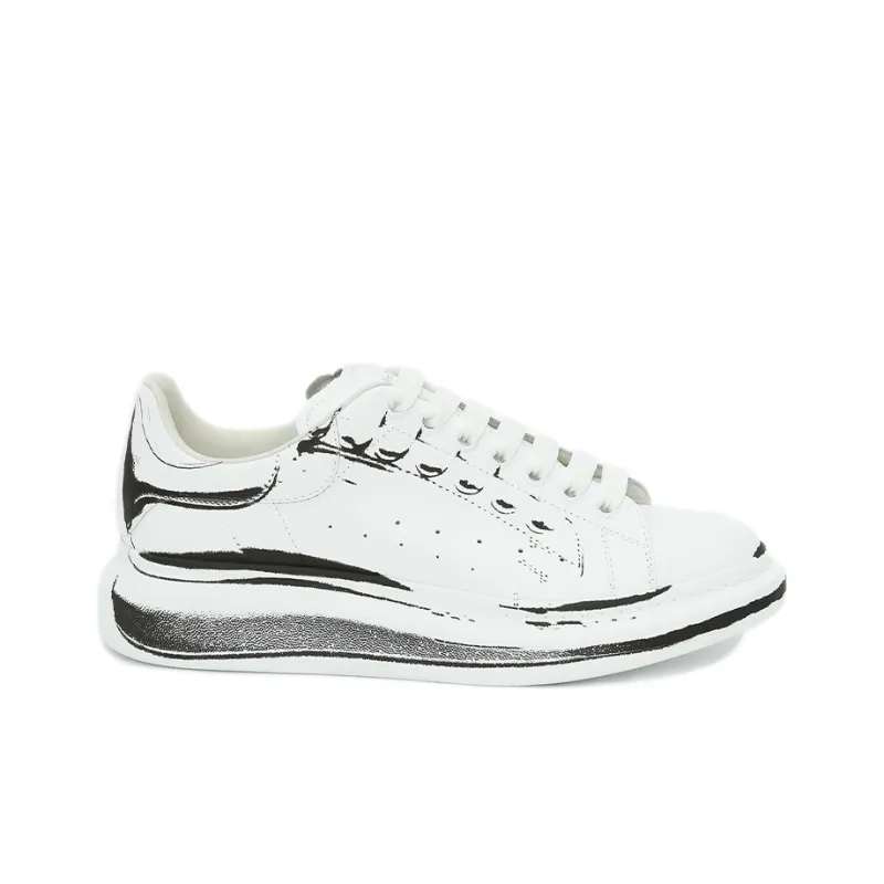 Alexander McQueen Oversized White Black Print-1