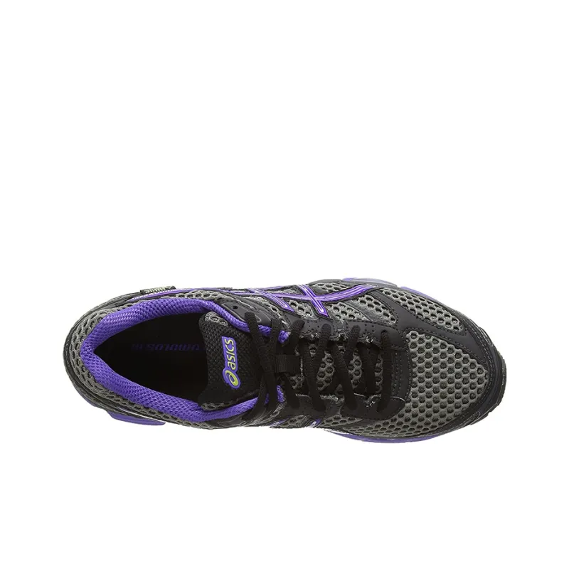 Asics Gel-Cumulus 16 Running Shoes Women's Low-Top Black/Purple-3