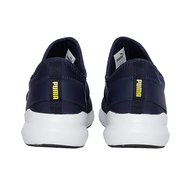 PUMA Pace Slip On Pace Slip On Idp Low Top Running Shoes Men's Blue White-3