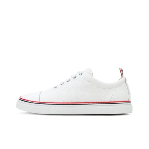 THOM BROWNE Skateboard Shoes Women's Low-Top White