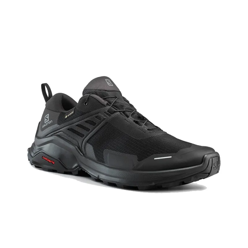 SALOMON Cushioned Waterproof And Breathable Low-Top Running Shoes Men's Black-1