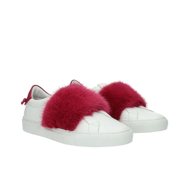 Givenchy Urban Street Low 'Fur Strap'-2