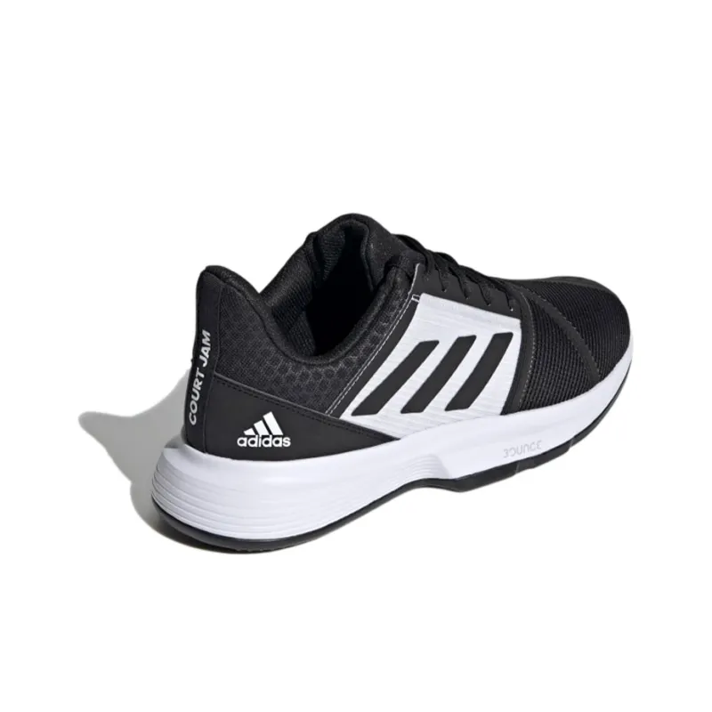 Adidas CourtJam Bounce M Clay 'Black White'-3