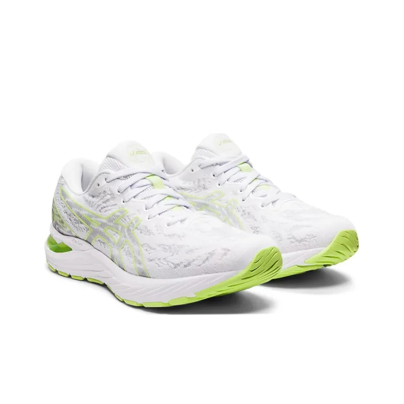 Asics Gel Cumulus 23 'White Lime Green' Women's-2