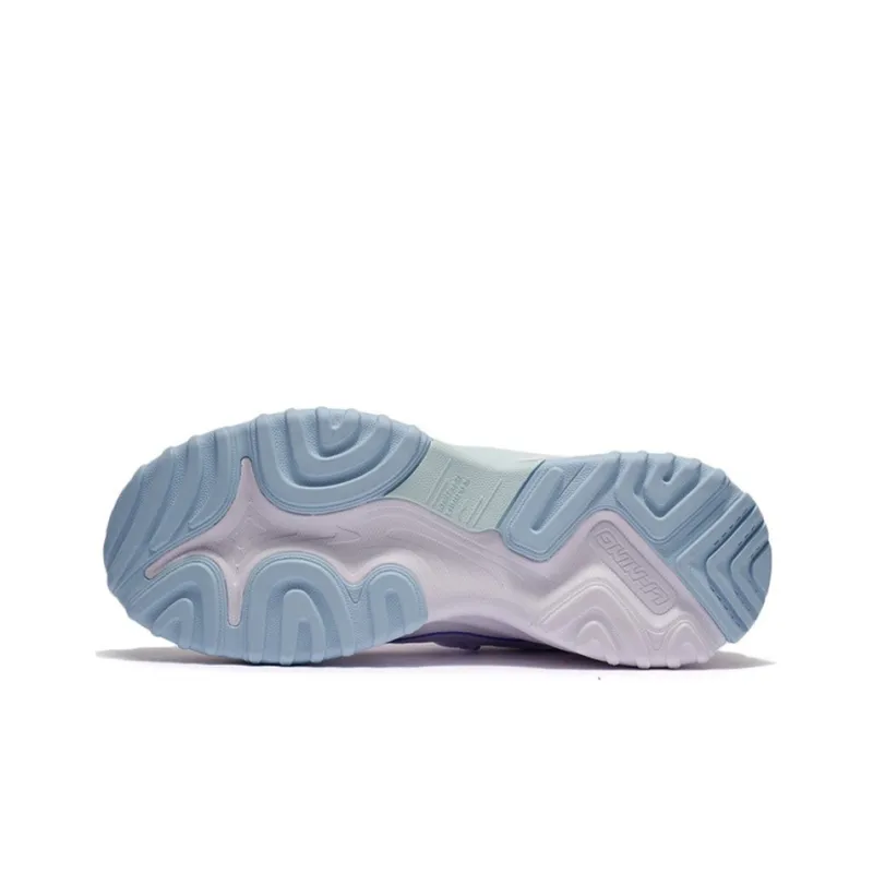 LiNing Aurora WindWalker V2 Cushioning Low Top Sports Casual Shoes Women's White Gray-5