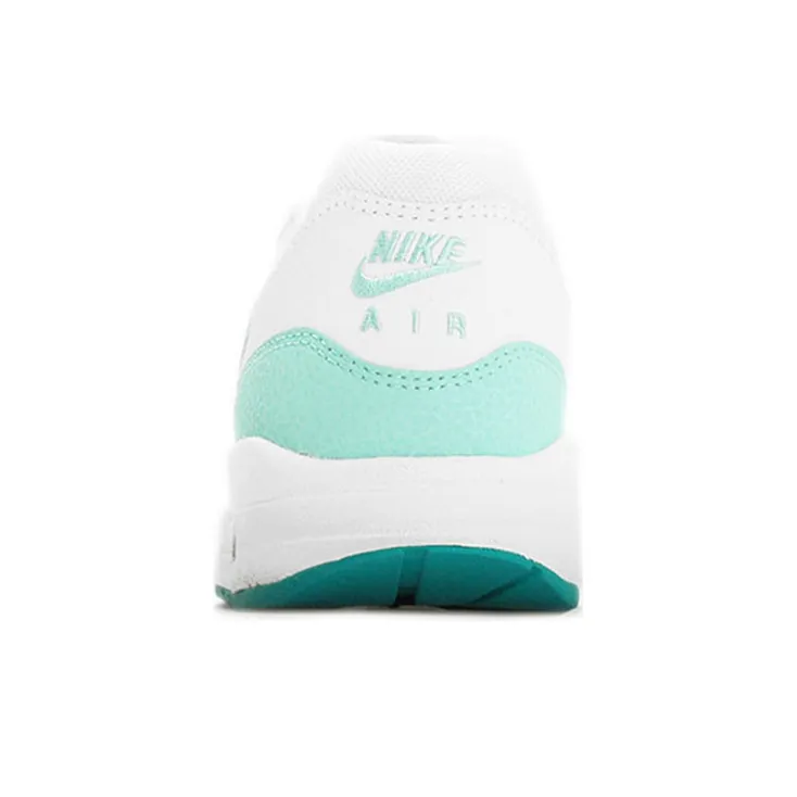 Nike Air Max 1 Cushioned Anti-Slip And Wear-Resistant Lightweight Low-Top Casual Running Shoes Women's White Green-3