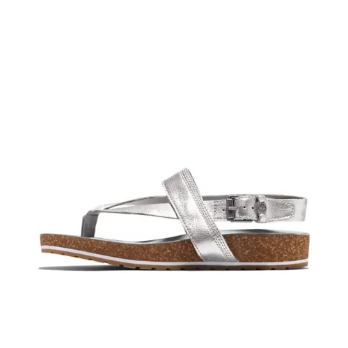 Timberland Malibu Waves Beach Sandals Women's Silver