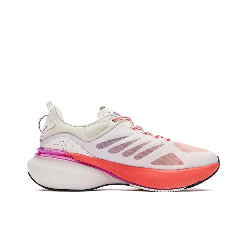 361° Phantom Night Starry Realm Anti Slip Wear Resistant Low Top Running Shoes Men's White Purple-1