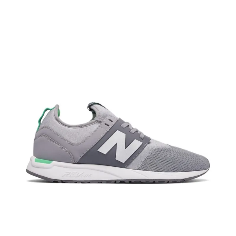 New Balance 247 Silver Mink Vivid Jade Women's-1
