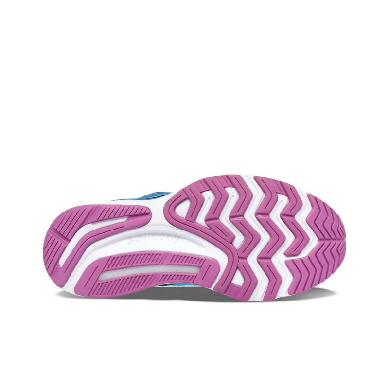Saucony Guide 14 Running Shoes Women's Low-Top Blue/White/Black/Purple-4