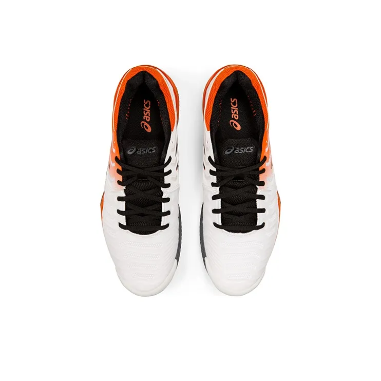 Asics Gel-Resolution 7 Running Shoes Men Low-Top White/Orange-2