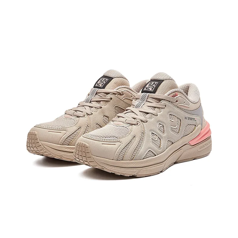 361° Casual Shoes Women's Low Top Light Bone-3