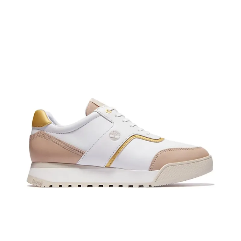 Timberland Miami Coast Casual Shoes Women's Low-Top White/Pink-1