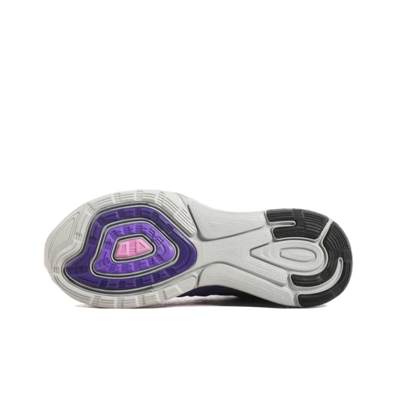 Nike Lunarglide 6 Running Shoes Men Low Top Purple/Silver-3