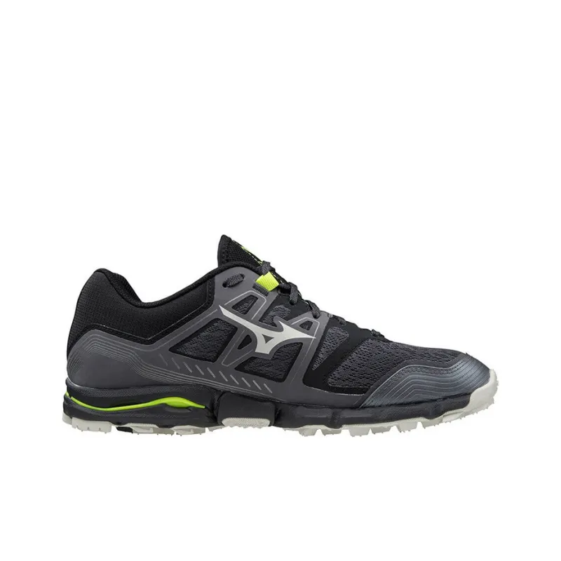Mizuno Wave Hayate 6 Durable Breathable Low-Top Running Shoes Men's Black White-1