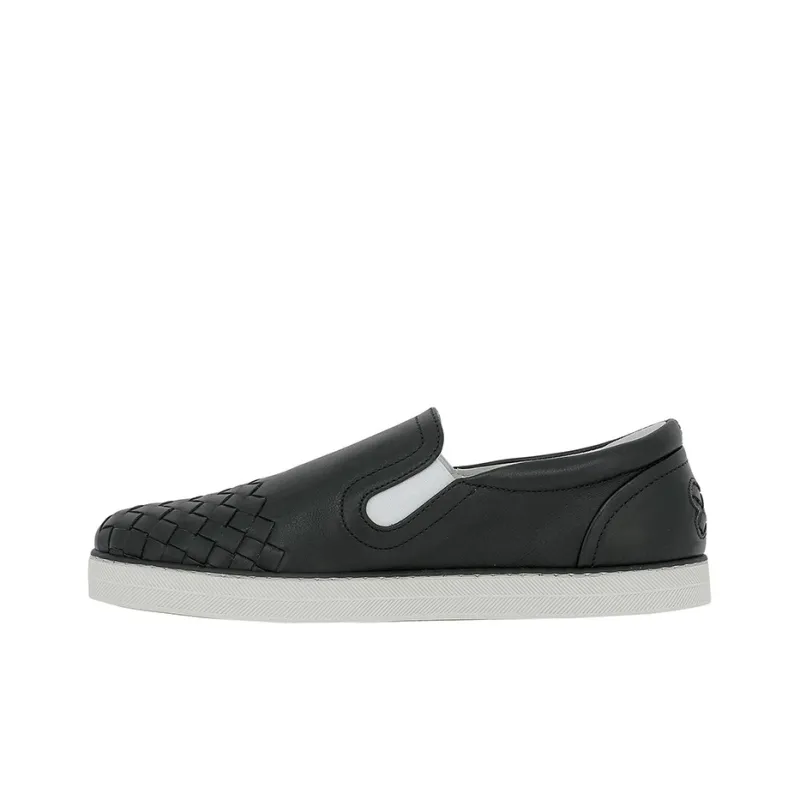 Bottega Veneta Low Top Stylish Skateboarding Shoes Women's Black-0
